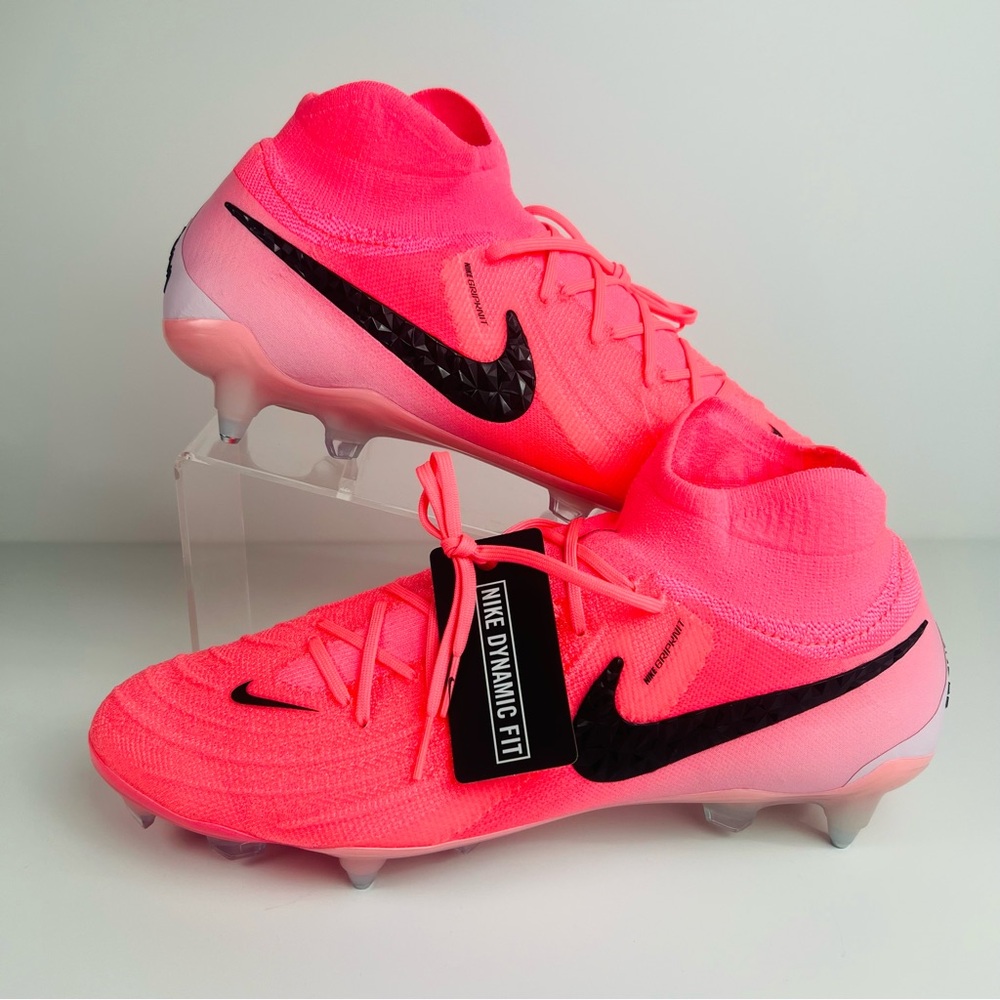 Nike Phantom Luna II Elite SG Pro AC P Cleats Sunset Pulse Sz 12.5 FQ8931-600